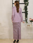 BAJU KURUNG KEDAH KRISLYN (LILAC)